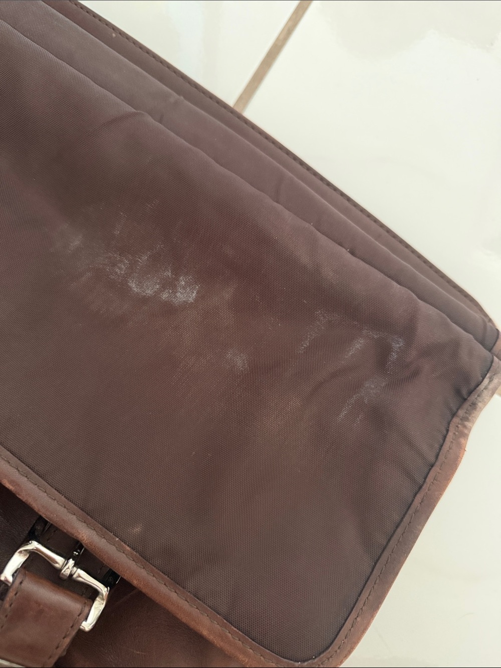 RARE VINTAGE COACH 5235 CONNER BROWN PADDED LEATHER BRIEFCASE LAPTOP BAG/ xbody - Picture 10 of 11